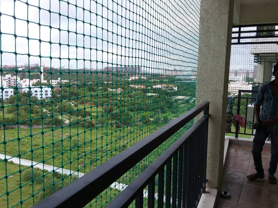 Bird Nets For Balconies In Bangalore | Call 8105172003 Free Installation