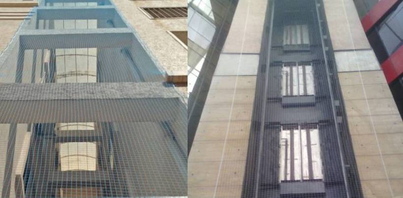Duct Area Bird Nets In Kolkata | Call 9500322463 For Same Day Installation