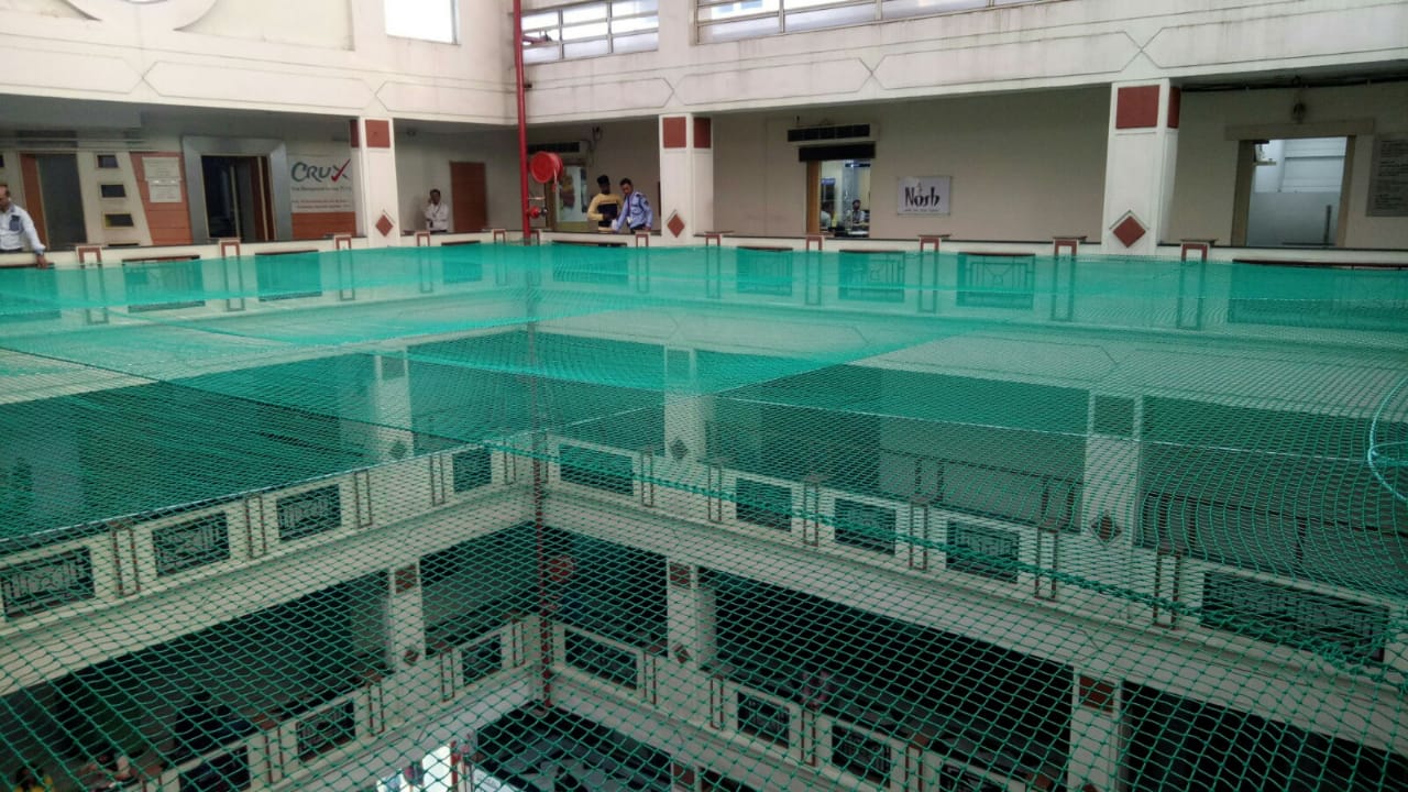 Open Area Safety Nets Fixing In Bangalore | Call 8105172003 Rabboni Safety Nets